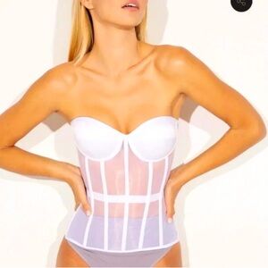 Perfect Corset NY White Corset